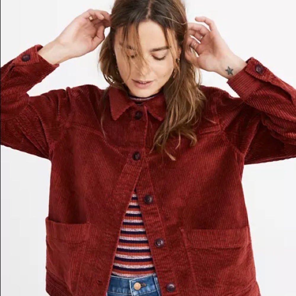 Madewell Corduroy Swing Chore Coat